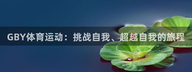 3377体育在线登录官网入口：GBY体育运动：挑战自我、超越自我的旅程