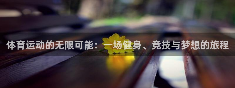 3377体育官网下载：体育运动的无限可能：一场健身、竞技与梦想的旅程